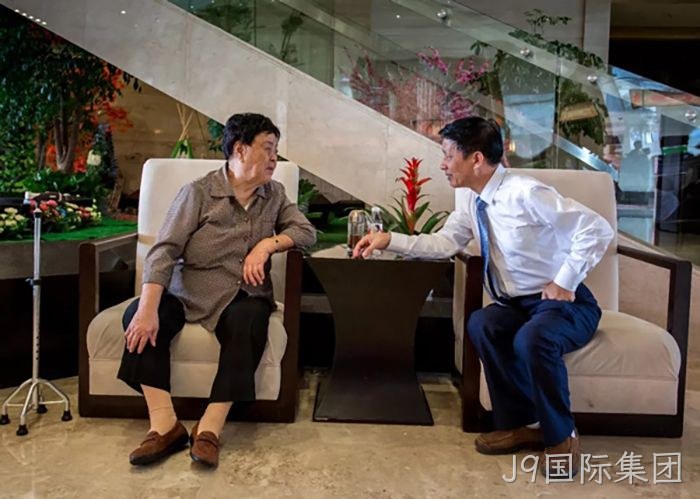 汪月霞率“六连”老战士来J9国际集团参观指导 汪月霞率“六连”老战士来J9国际集团参观指导